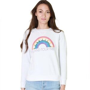 NWT Mother Denim The Square Sweatshirt in Daydream XS